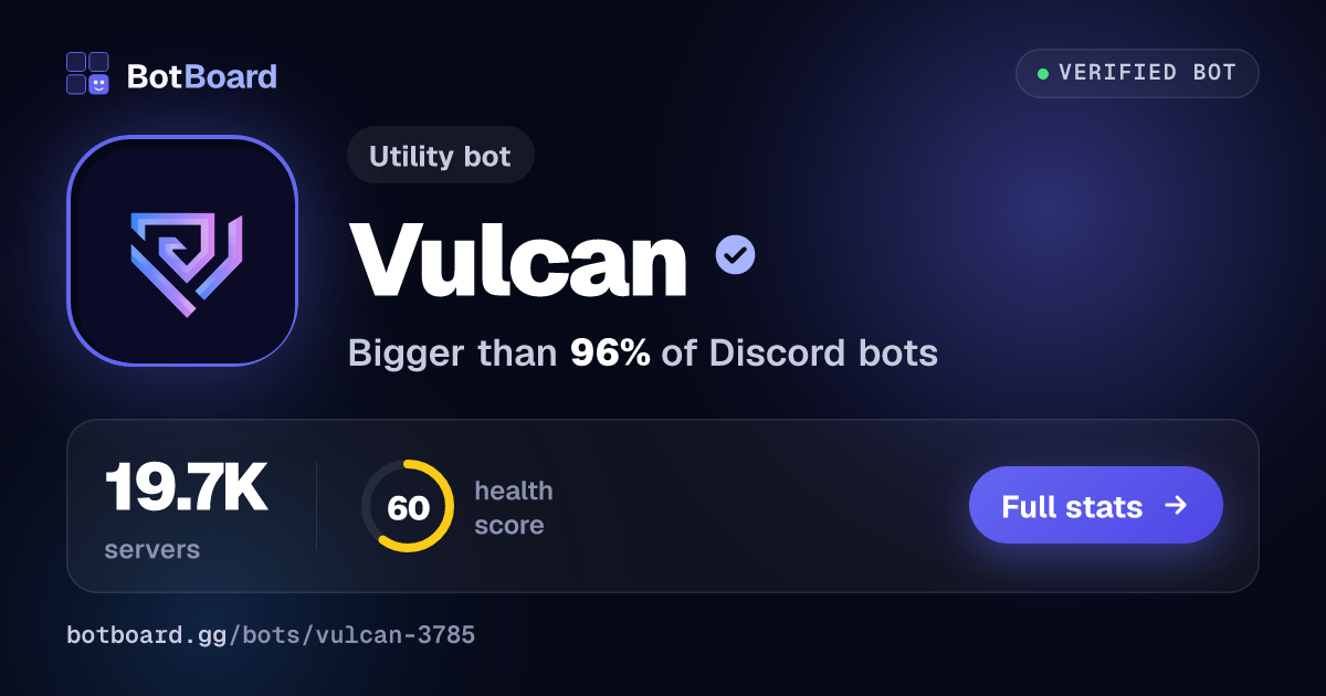 Share card for Vulcan