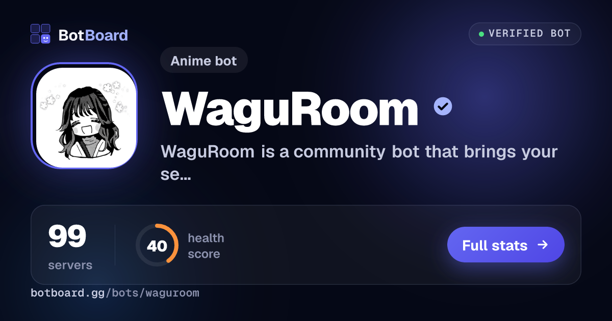 Share card for WaguRoom