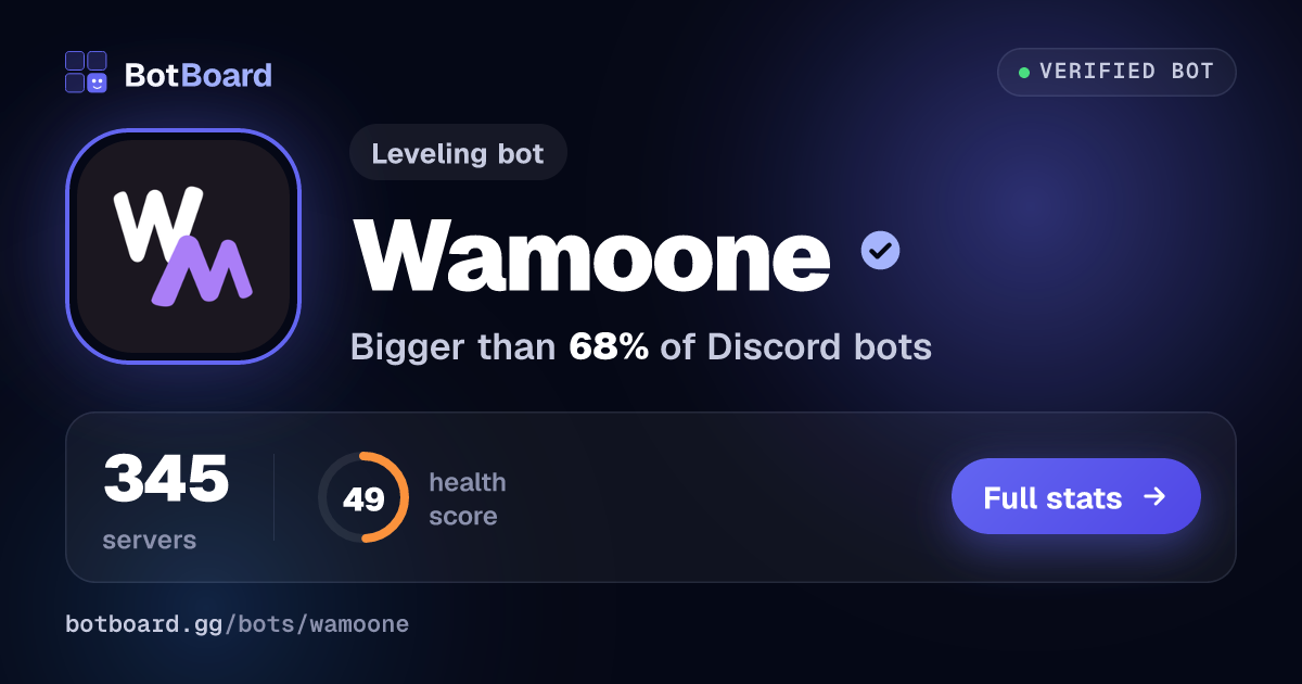 Share card for Wamoone