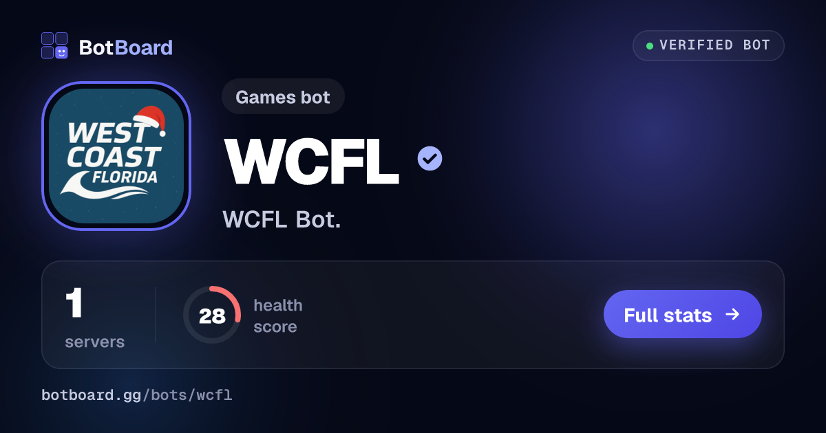 Share card for WCFL