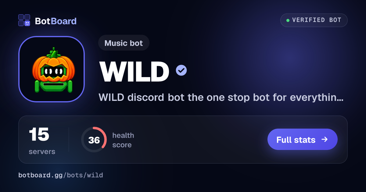 Share card for WILD