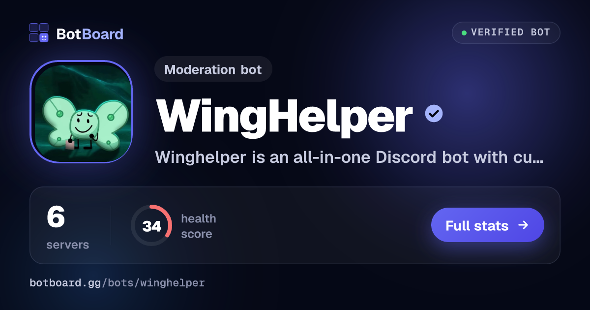 Share card for WingHelper