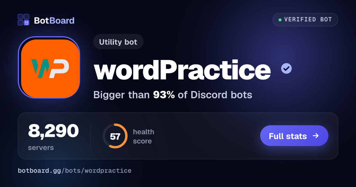 Share card for wordPractice