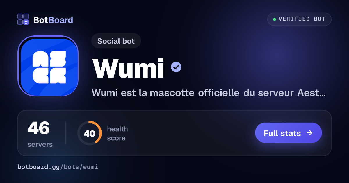 Share card for Wumi