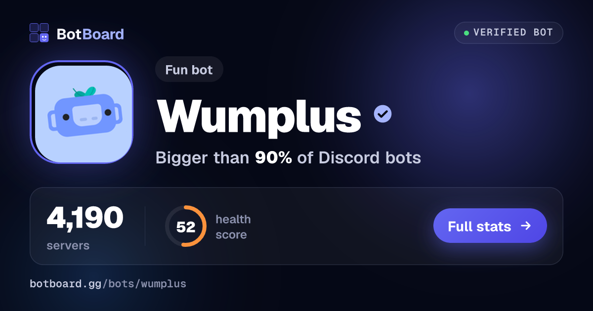 Share card for Wumplus