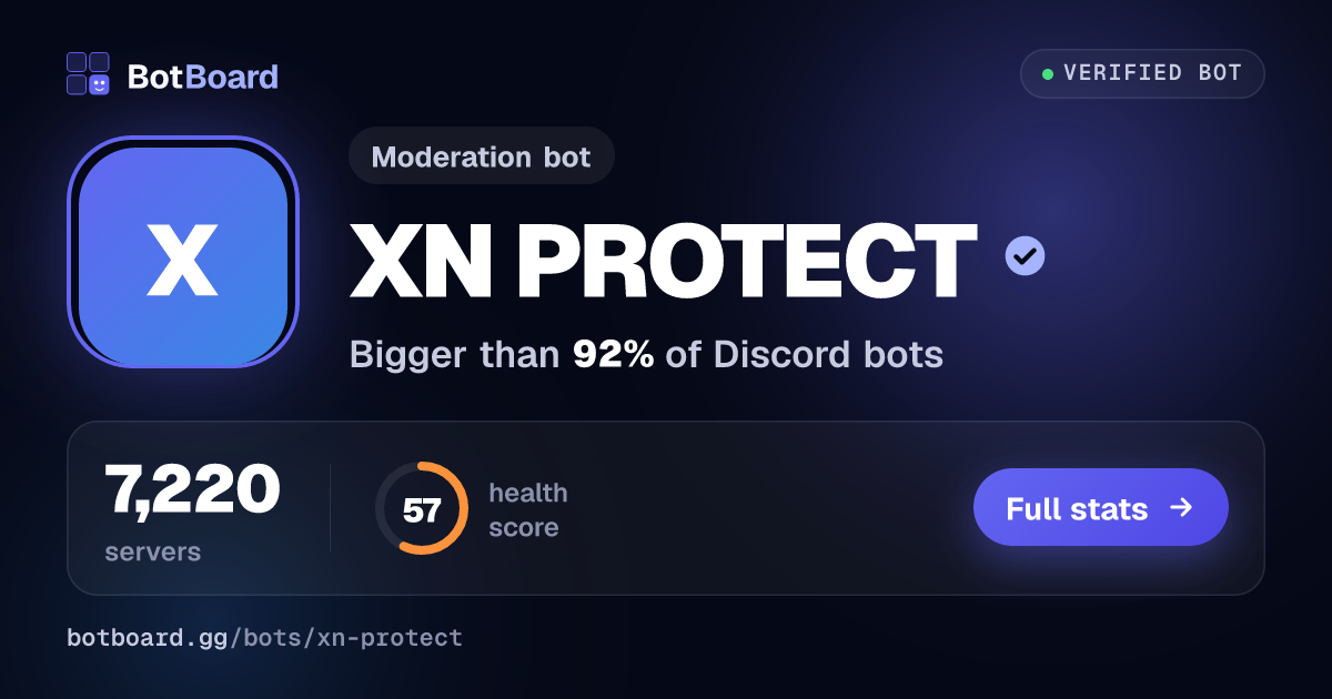 Share card for XN PROTECT