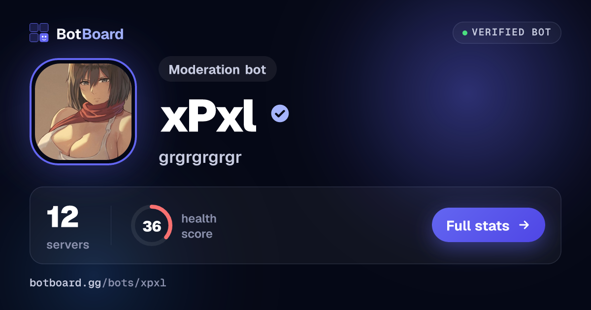 Share card for xPxl