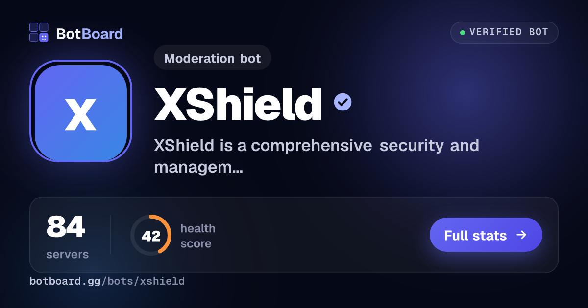 Share card for XShield