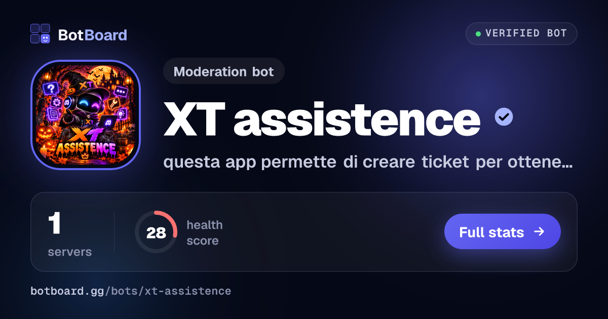 Share card for XT assistence