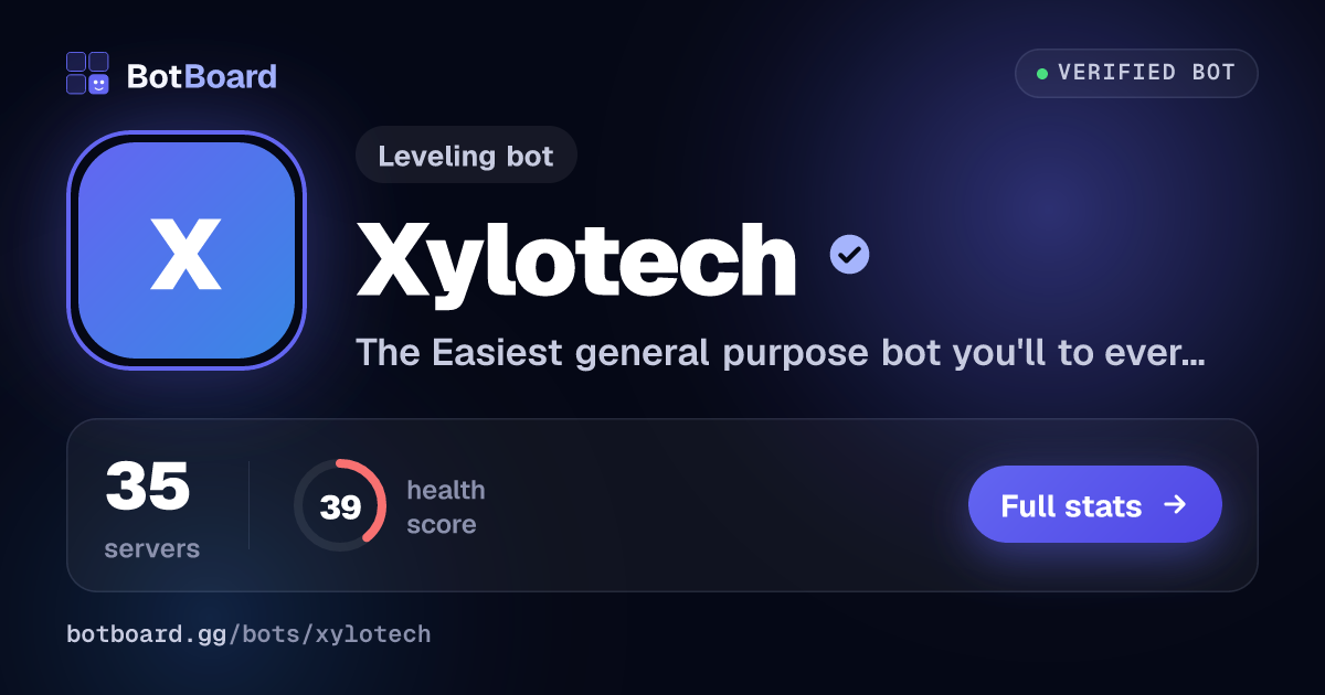 Share card for Xylotech