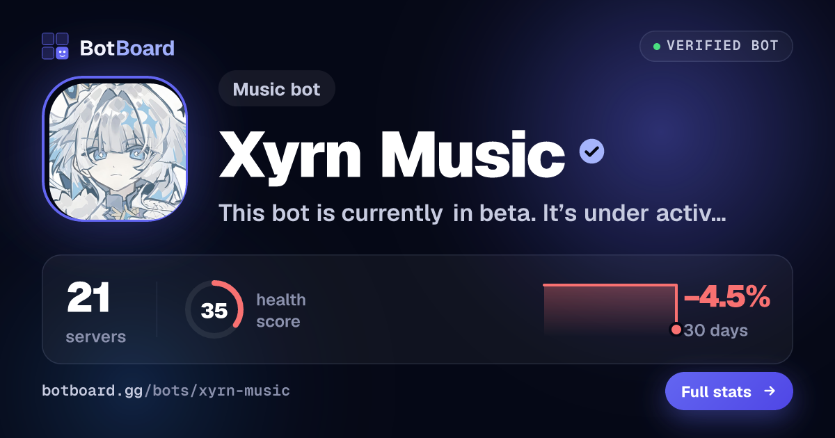 Share card for Xyrn Music