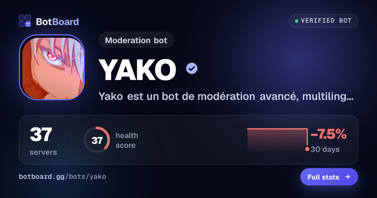 Share card for YAKO