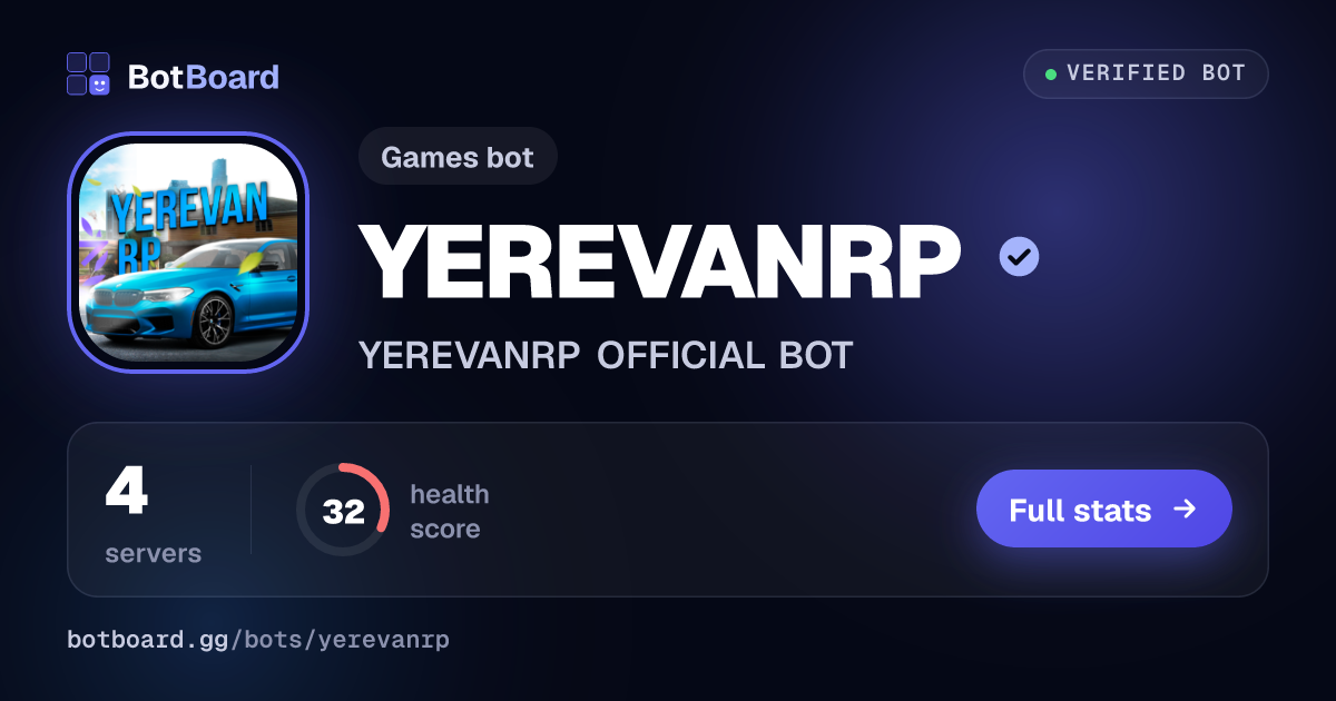 Share card for YEREVANRP