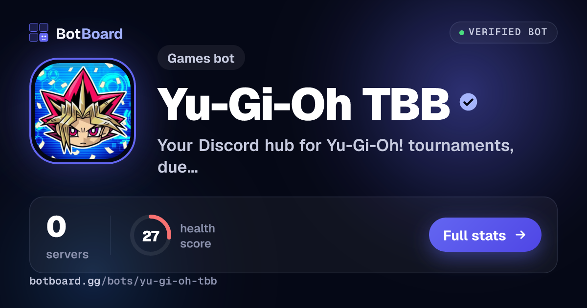 Share card for Yu-Gi-Oh TBB