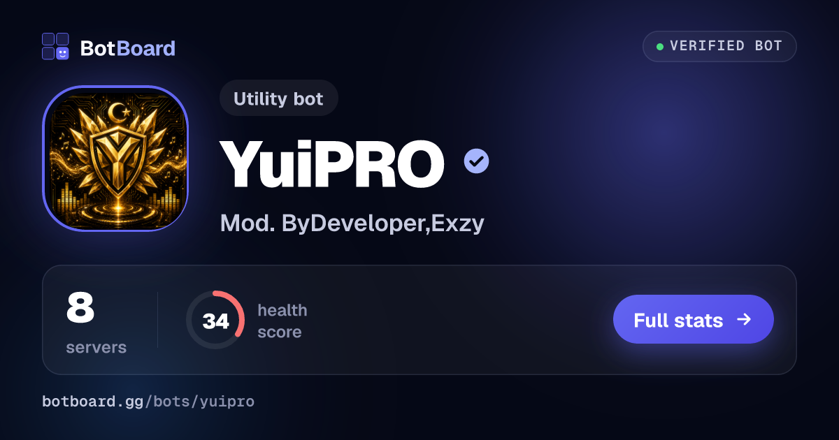 Share card for YuiPRO