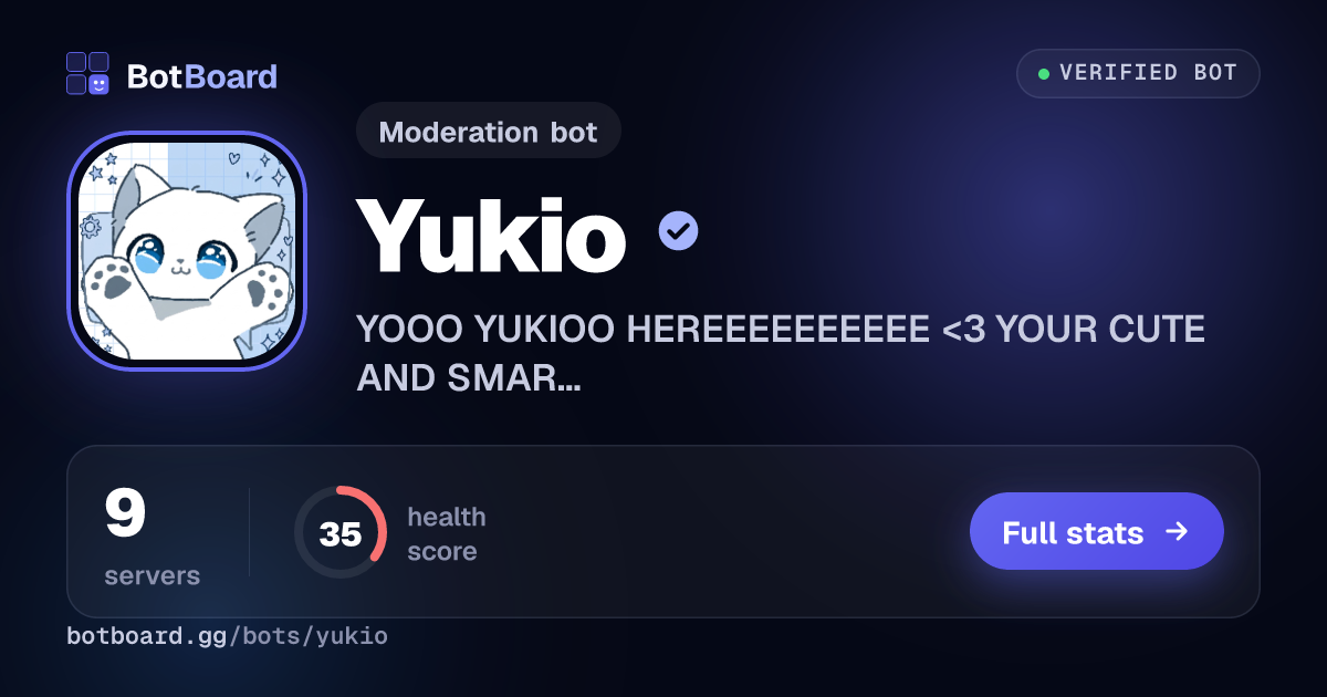 Share card for Yukio