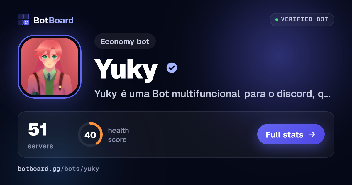 Share card for Yuky™