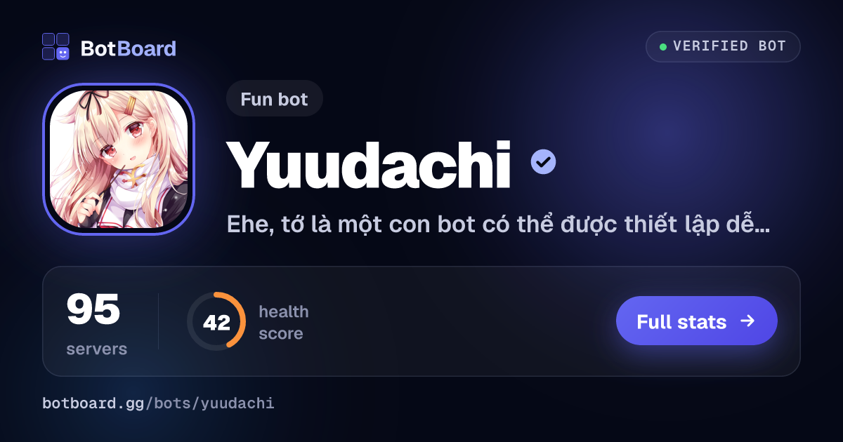 Share card for Yuudachi