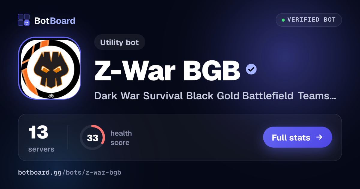 Share card for Z-War BGB