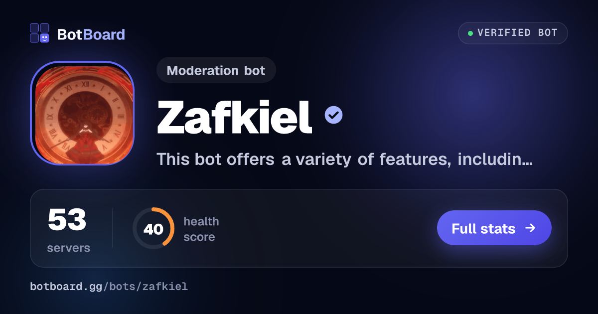 Share card for Zafkiel