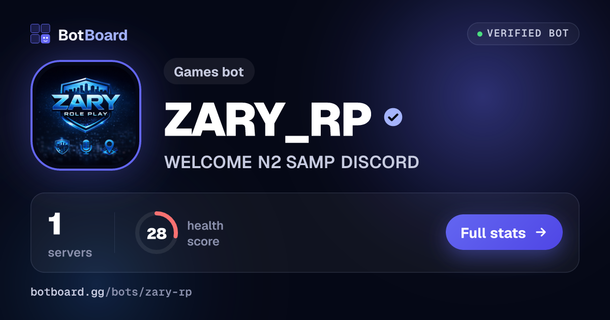 Share card for ZARY_RP