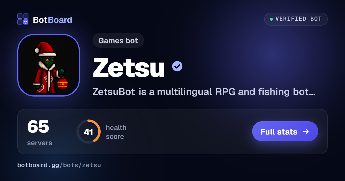 Share card for Zetsu