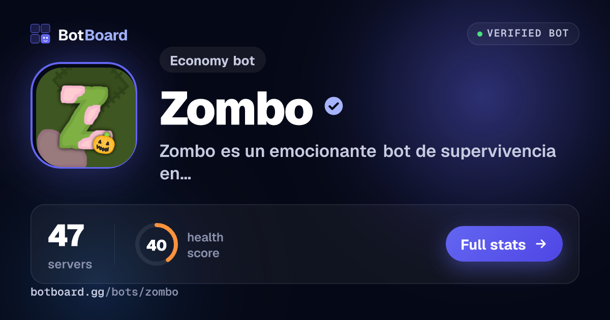 Share card for Zombo