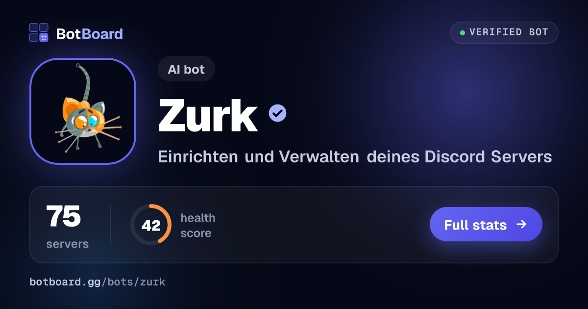 Share card for Zurk